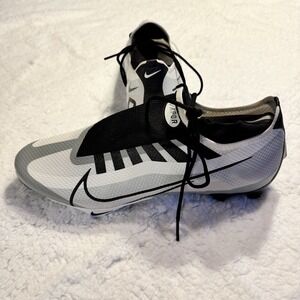 Nike Vapor Edge Pro 360 Football Cleats Men's White Pure Platinum 11.5